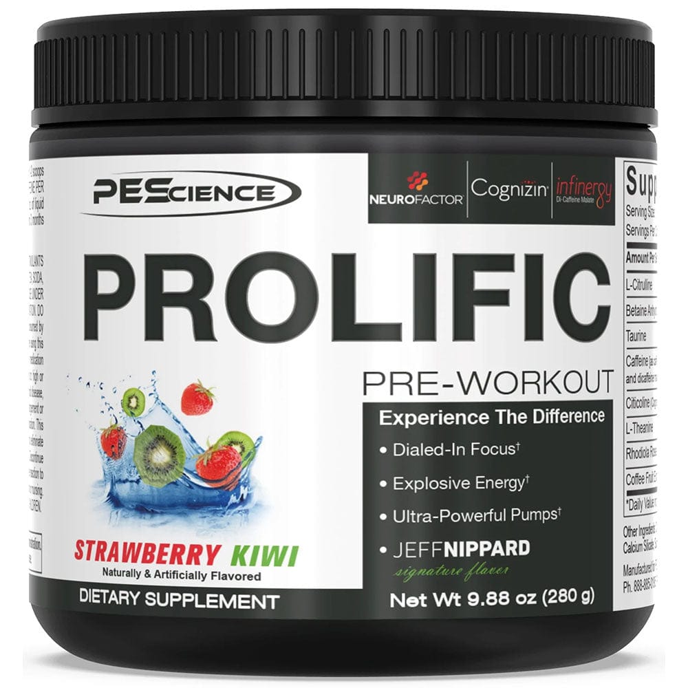 PEScience Prolific PRE, 40 serve | Energy and Power Supplement