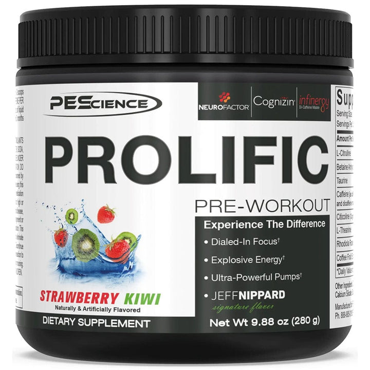 PEScience Prolific PRE, 40 serve | Energy and Power Supplement