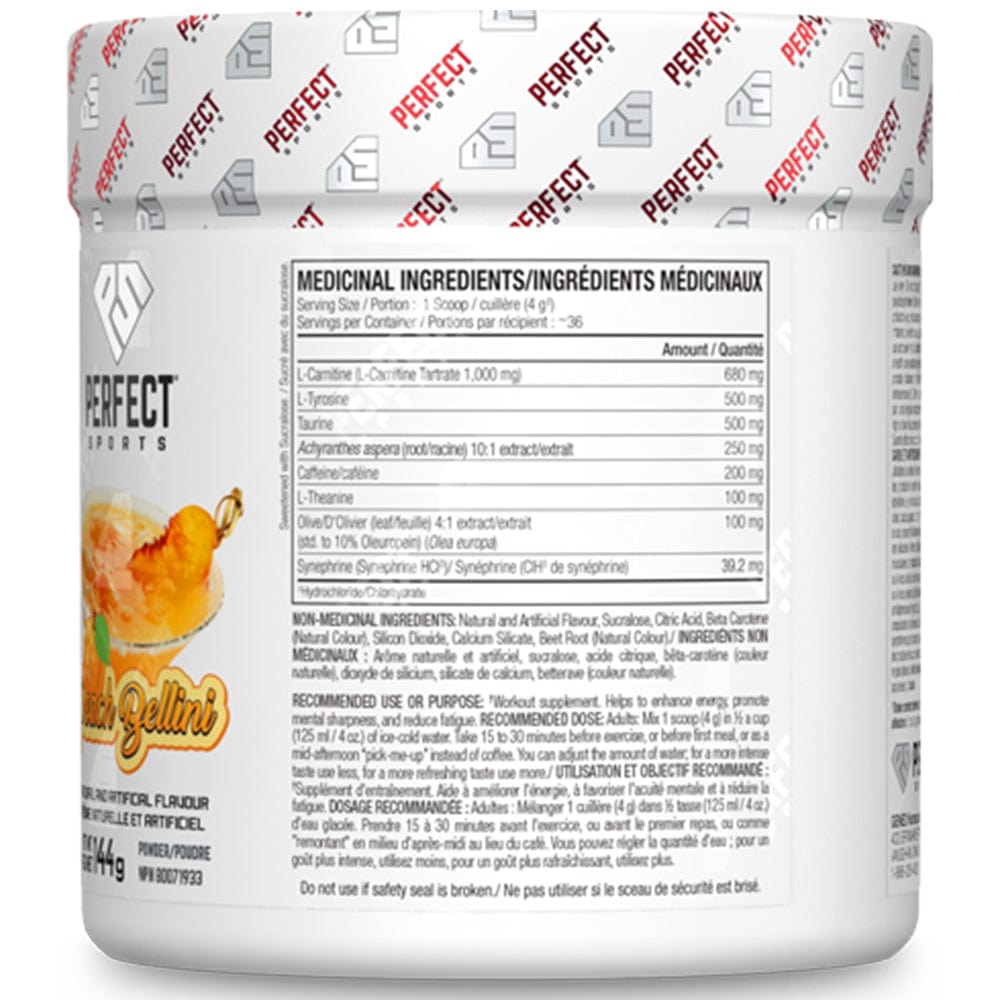 Perfect Sports Burn Cycle, 36 servings | Fat Burner Supplement Powder