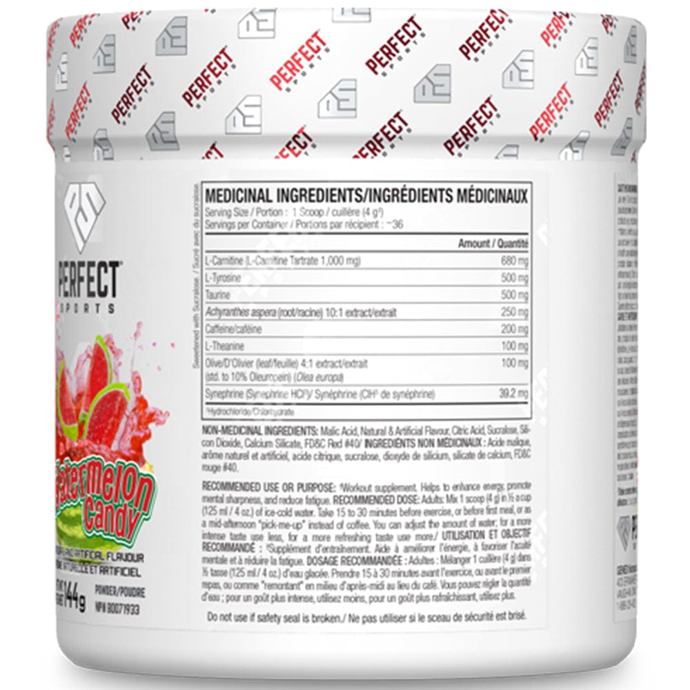 Perfect Sports Burn Cycle, 36 servings | Fat Burner Supplement Powder