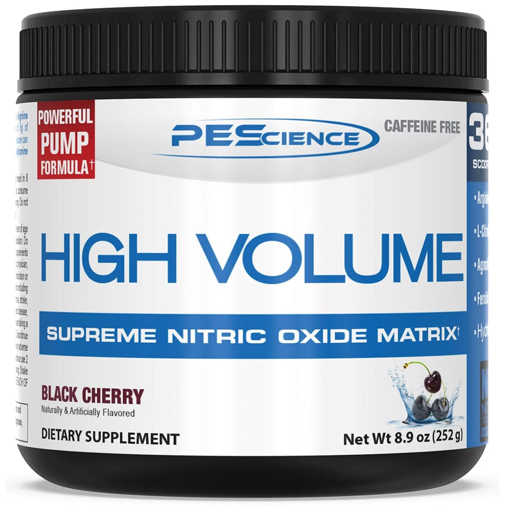 PEScience High Volume | Caffeine Free | Stim Free Pre Workout