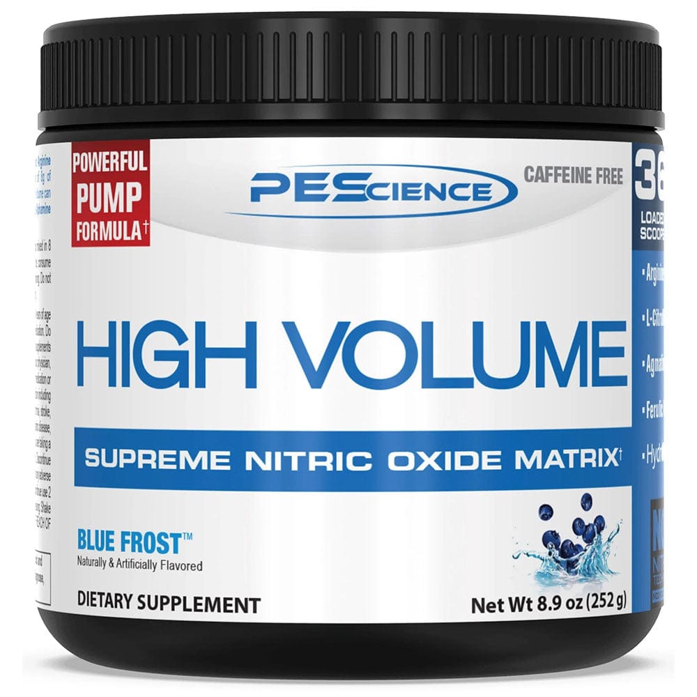 PEScience High Volume | Caffeine Free | Stim Free Pre Workout