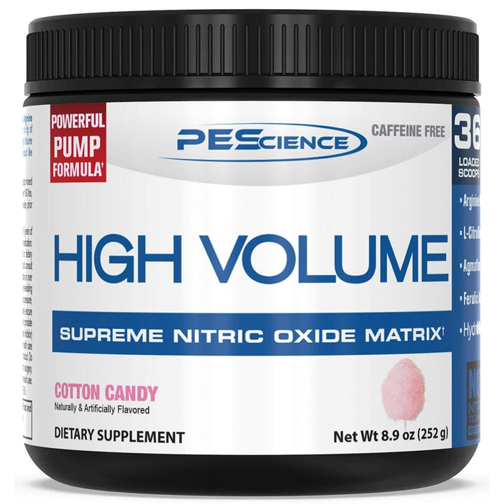 PEScience High Volume | Caffeine Free | Stim Free Pre Workout
