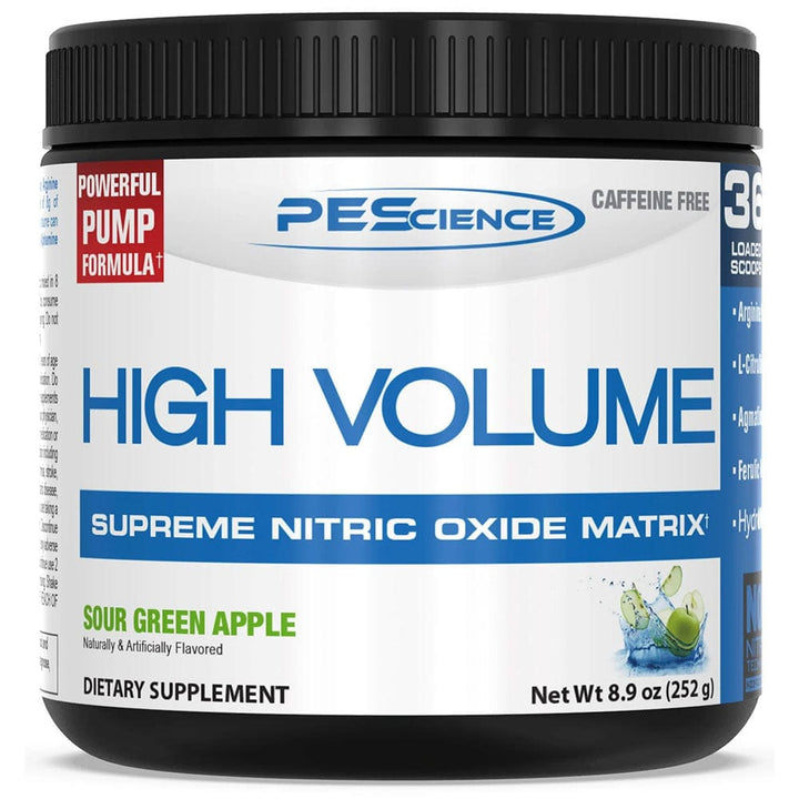 PEScience High Volume | Caffeine Free | Stim Free Pre Workout