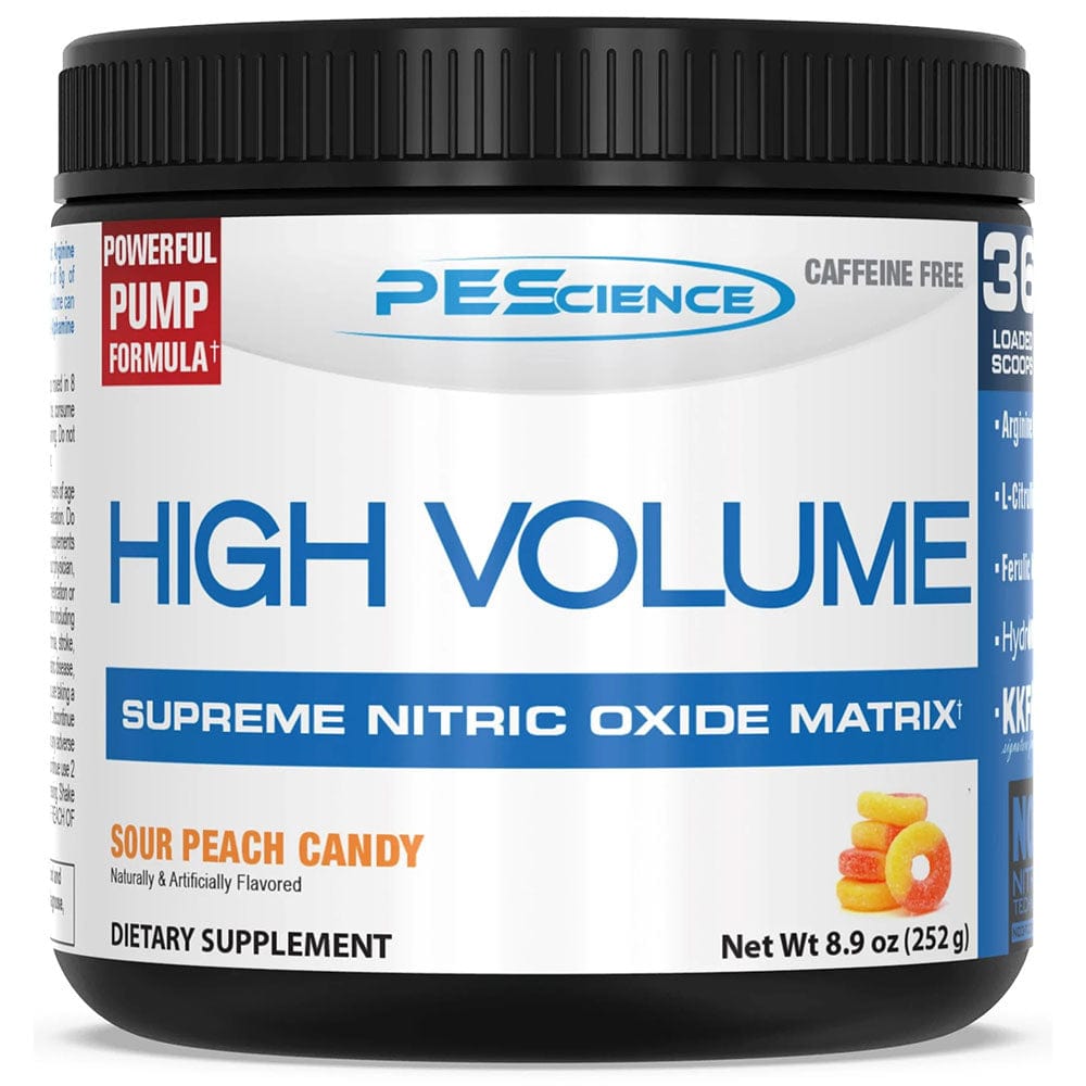 PEScience High Volume | Caffeine Free | Stim Free Pre Workout