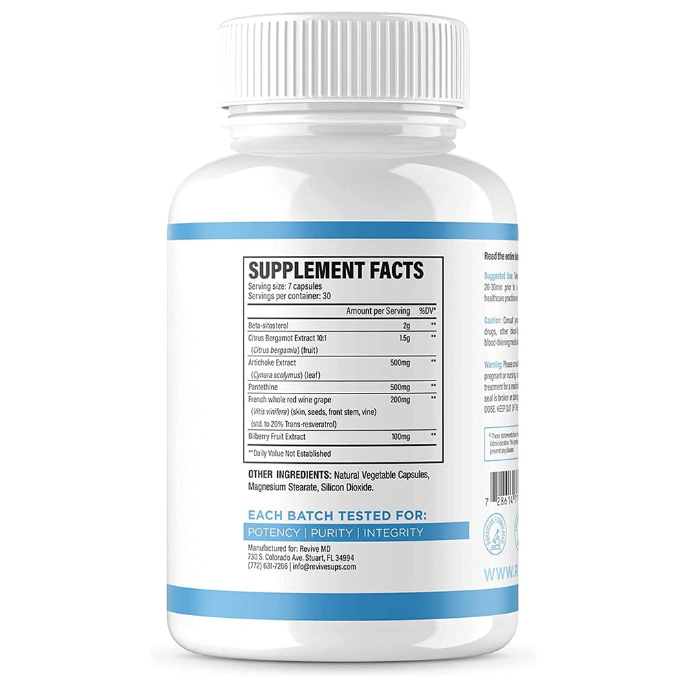Revive Lipid 210caps | Support Healthy Cholesterol Levels