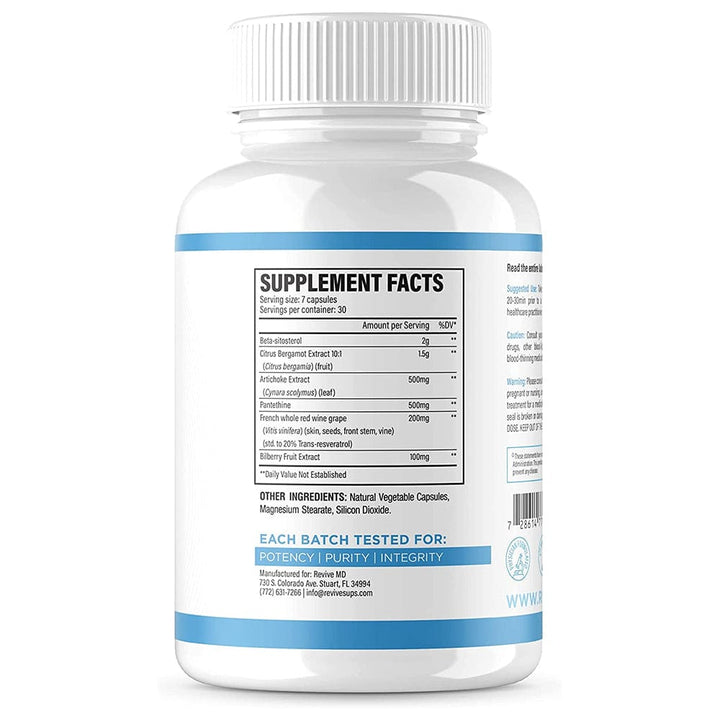 Revive Lipid 210caps | Support Healthy Cholesterol Levels