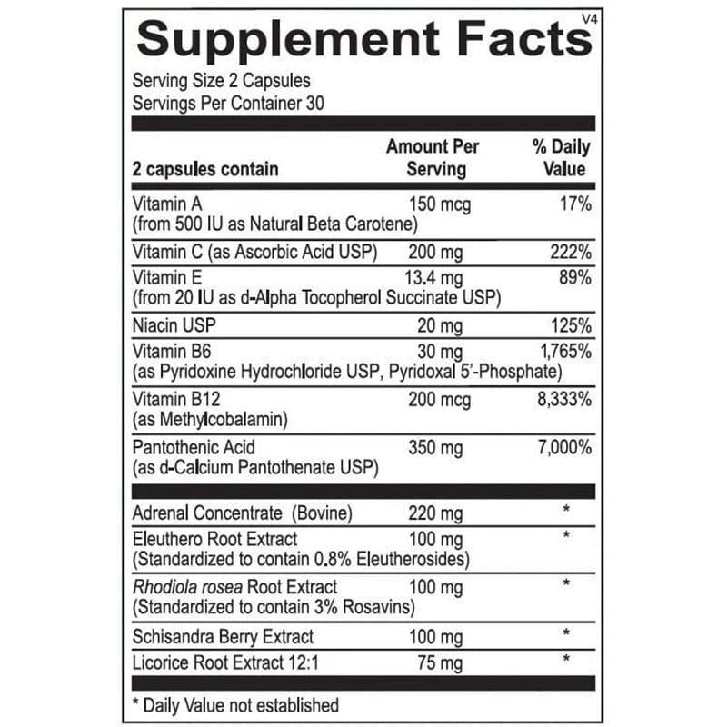 Revive AdrenalCORE 60caps | Revive MD Supplements Canada
