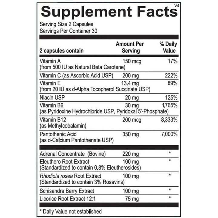 Revive AdrenalCORE 60caps | Revive MD Supplements Canada