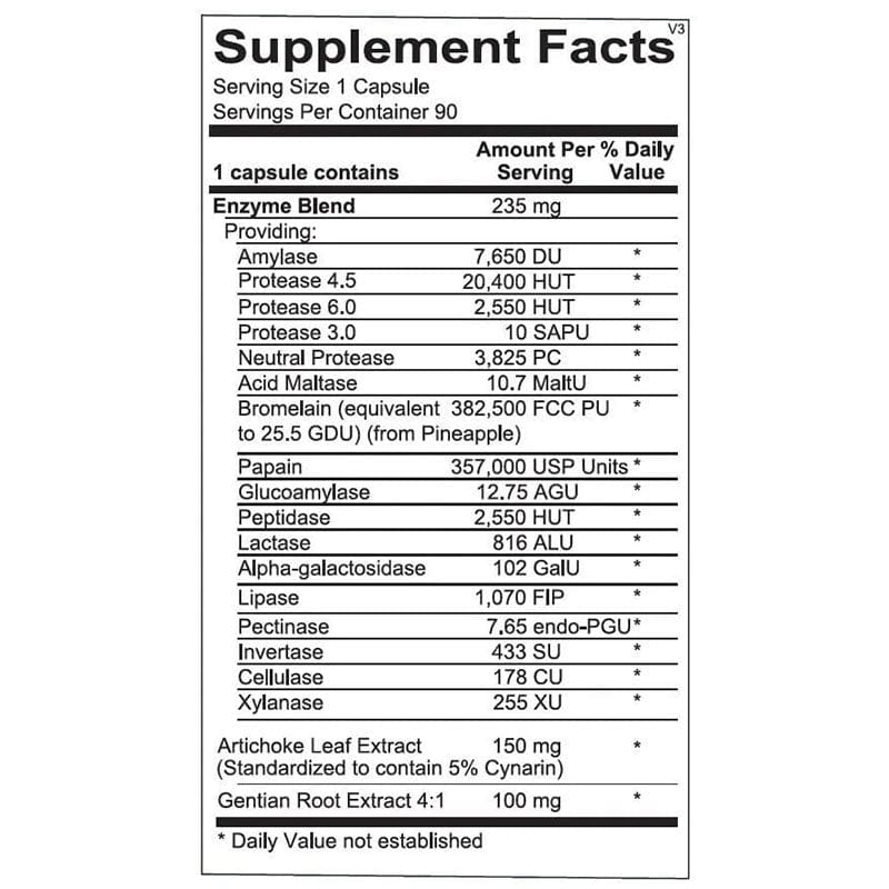 Revive Digest Aid 90caps | Revive MD Supplements Canada