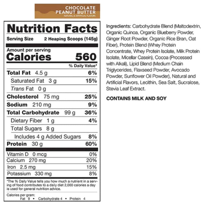 Rivalus Clean Gainer, 10lbs | Protein Mass Gainer Supplement Canada