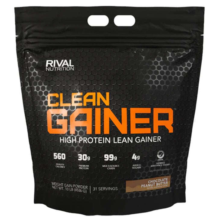 Rivalus Clean Gainer, 10lbs | Protein Mass Gainer Supplement Canada