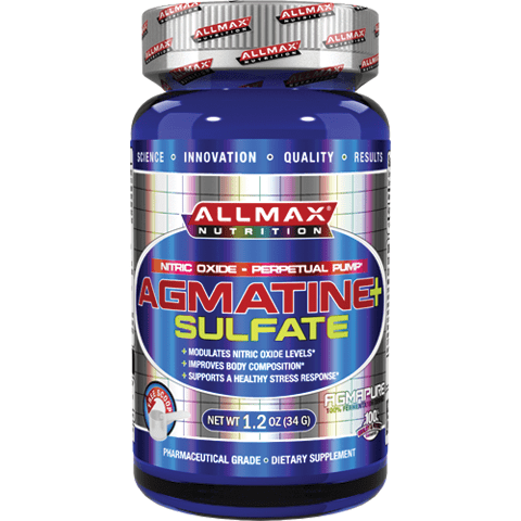 Allmax Agmatine Sulfate | Pump Enhancing Powder Supplement