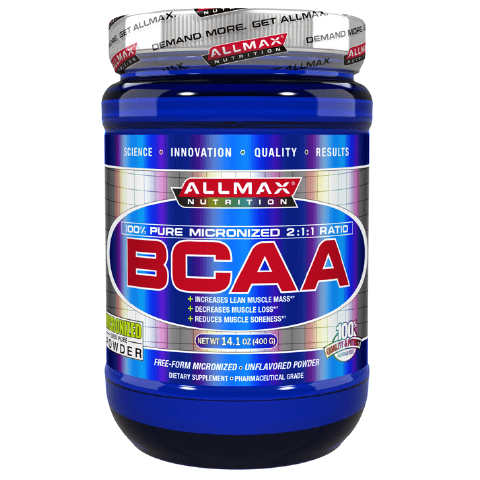 Allmax Nutrition BCAA 400g | Pre and Post Supplements Canada