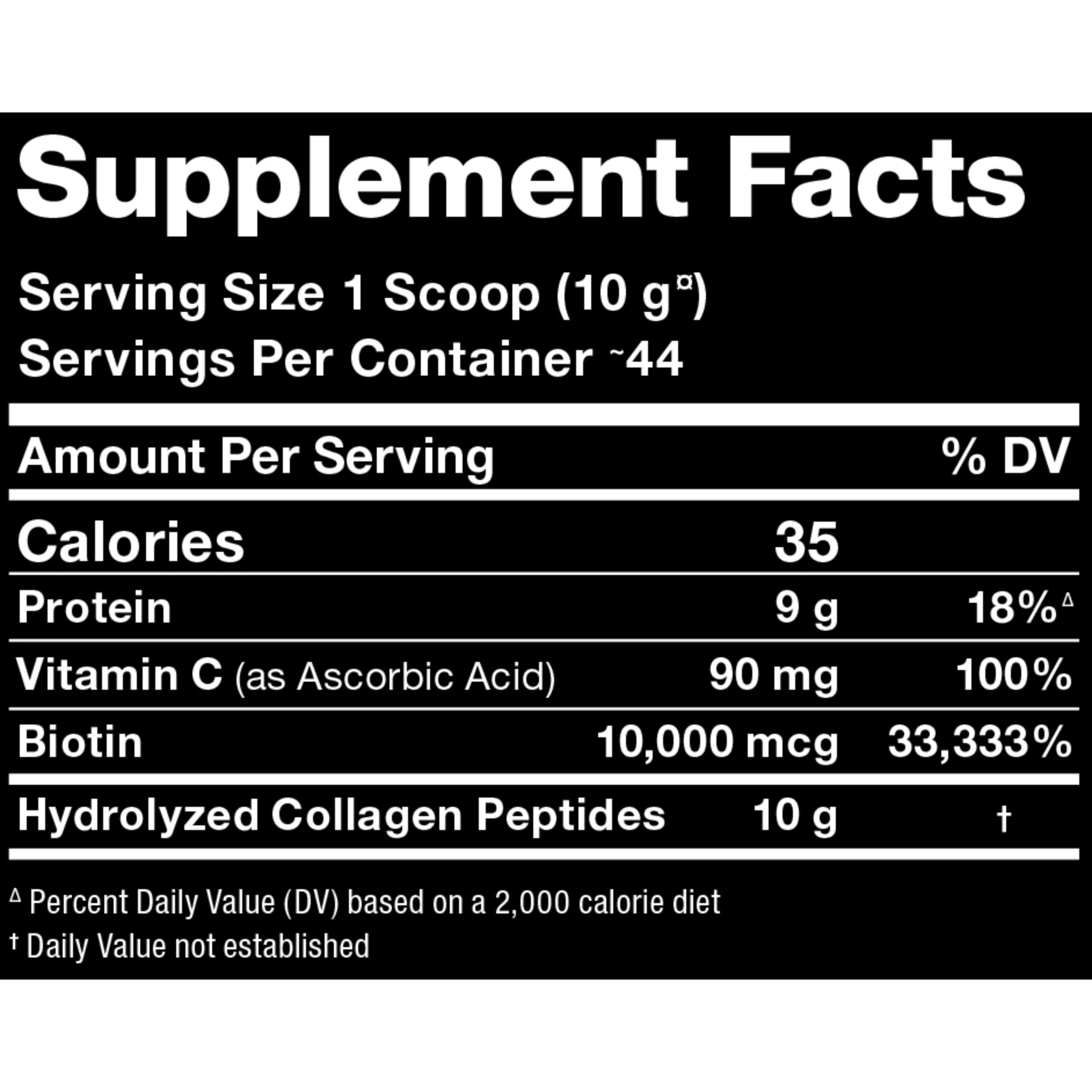 Allmax Collagen + Biotin with Vitamin C