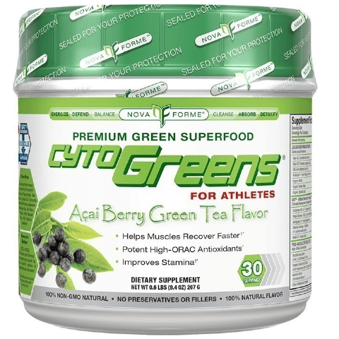 Nova Forme CytoGreens, 30 servings | Raw Green Food Supplement