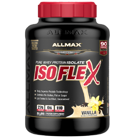 ALLMAX IsoFlex Whey Protein Isolate 5 lbs | Best Protein Isolate