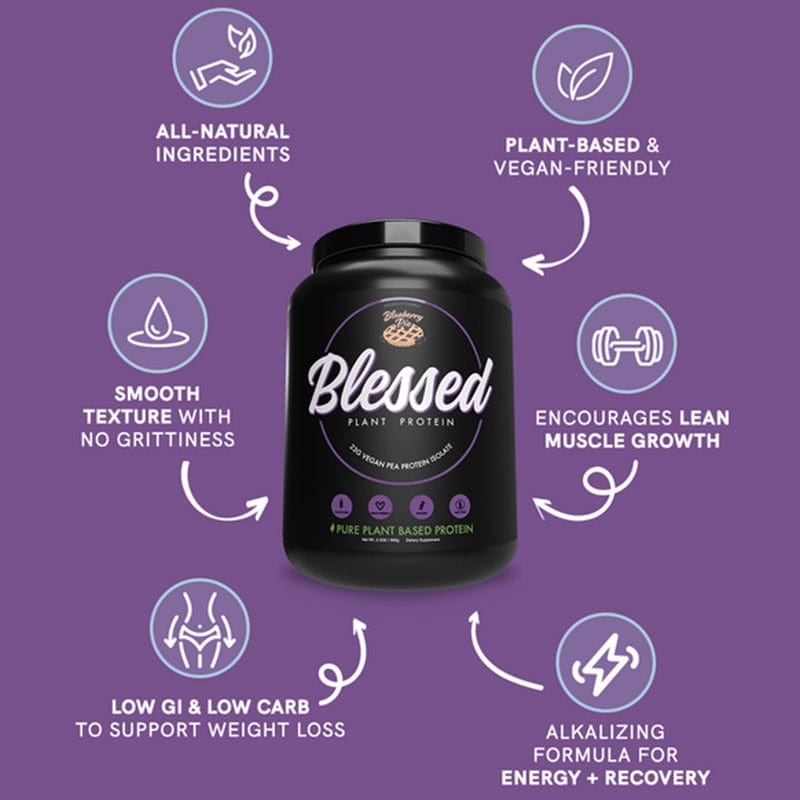 Blessed Plant Based Protein, 30 servings | Best Tasting Vegan Protein