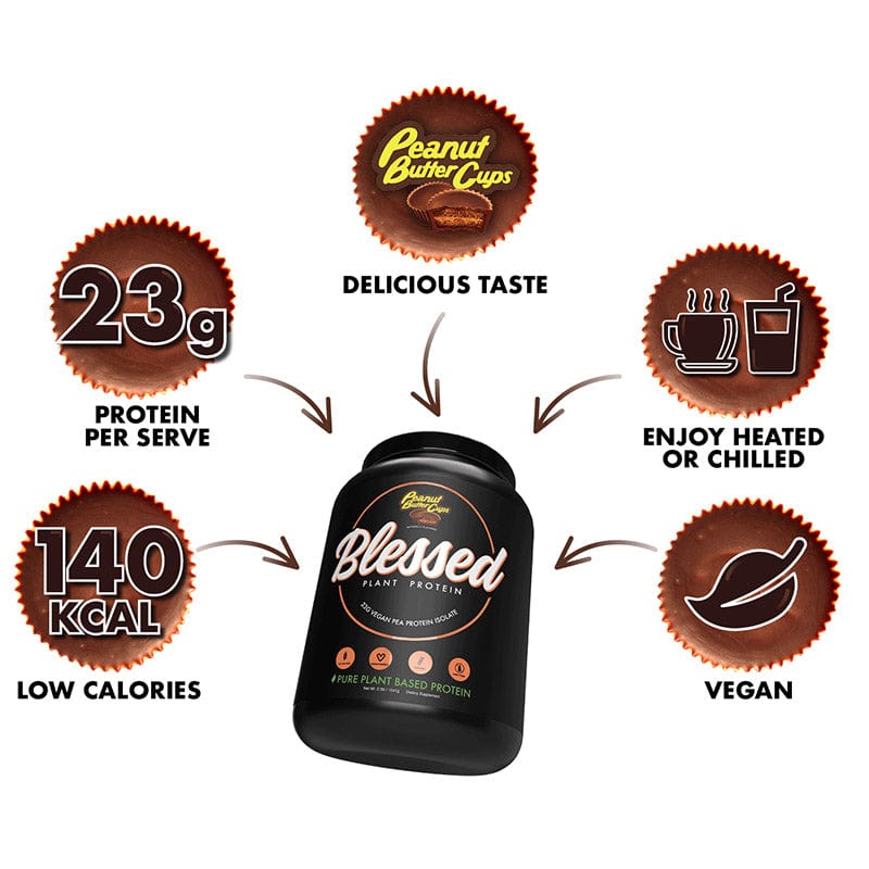 Blessed Plant Based Protein, 30 servings | Best Tasting Vegan Protein