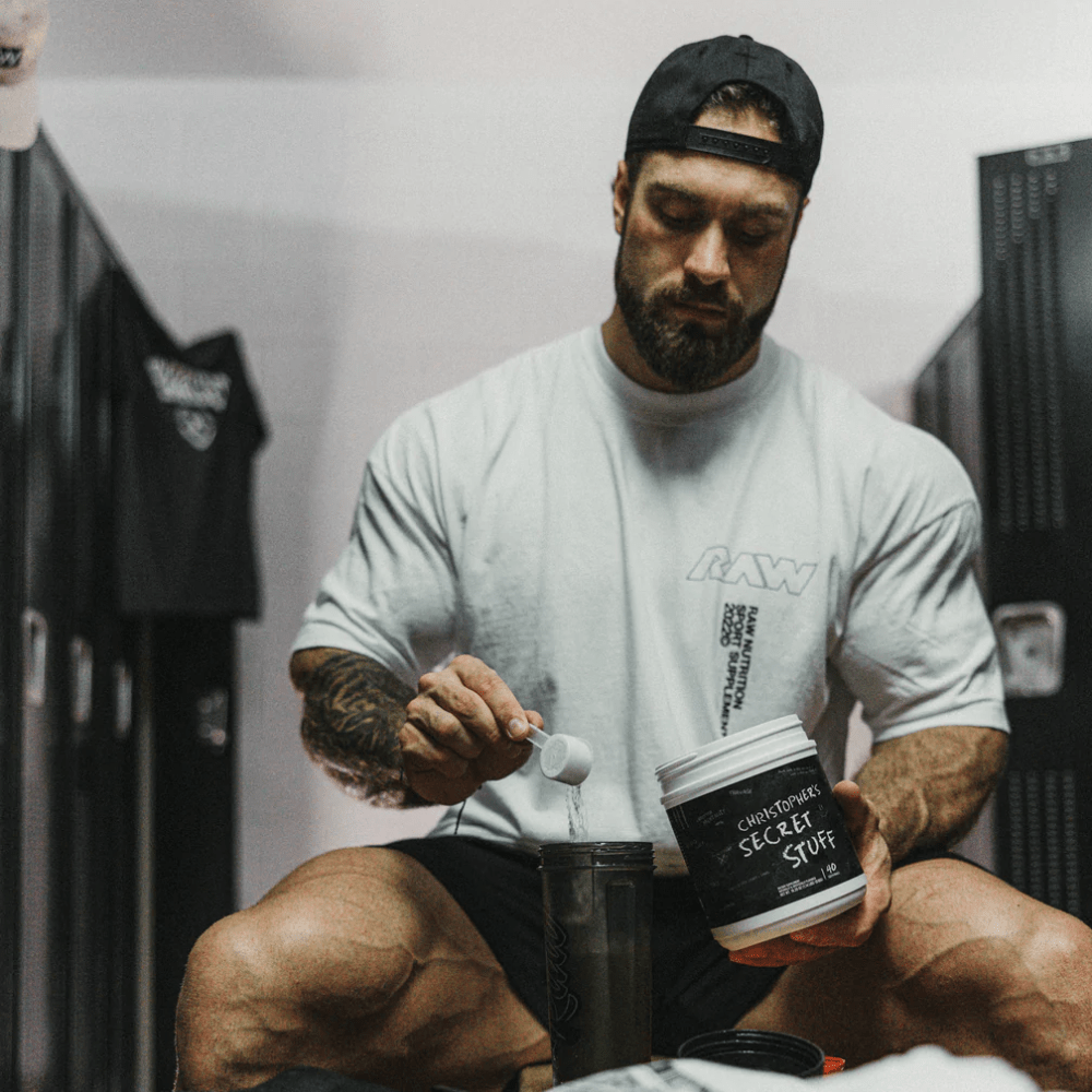 CBUM Christopher's Secret Stuff Pre Workout Limited Flavor Offer