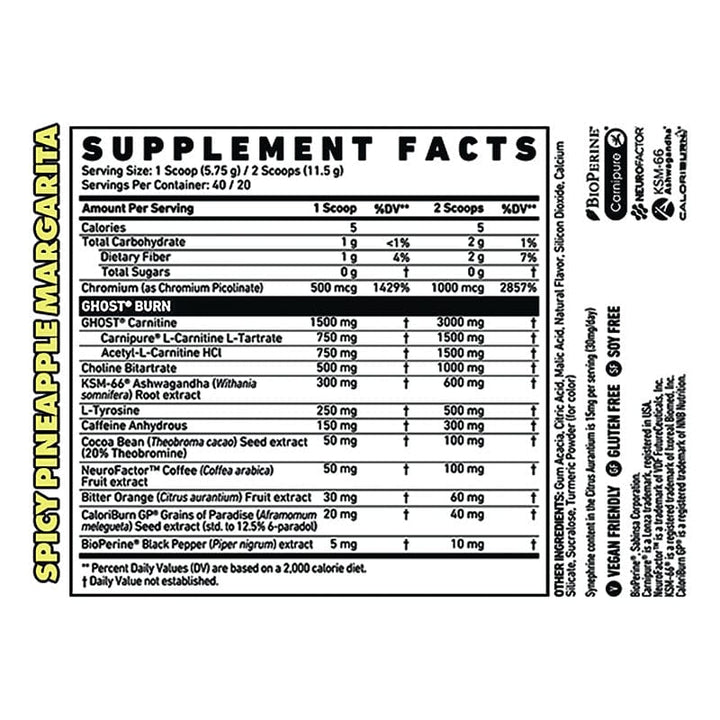 GHOST Burn, 40 servings