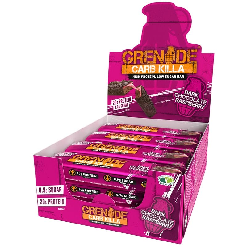 Grenade Protein Bars, 12/box | Best High Protein Bar Supplements