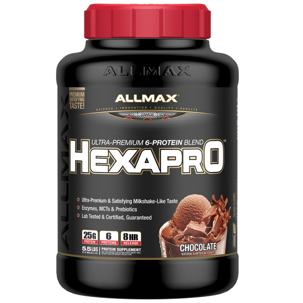 Allmax HexaPro, 5lbs | Best Tasting Whey Protein Blend 