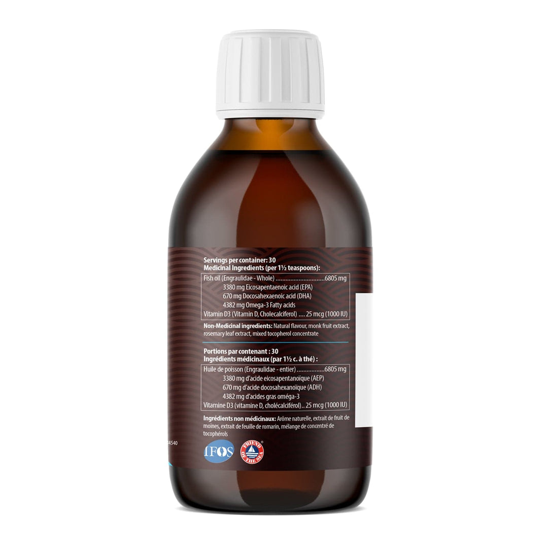 AquaOmega High EPA Omega-3 225ml