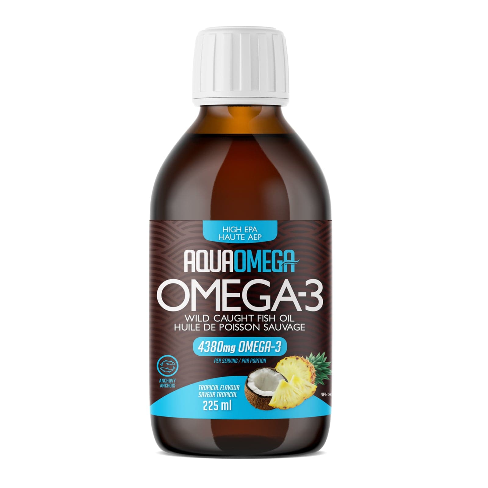 AquaOmega High EPA Omega-3 225ml