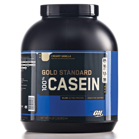 Optimum 100% Casein Protein, 4lbs | Time Released Protein Supplements