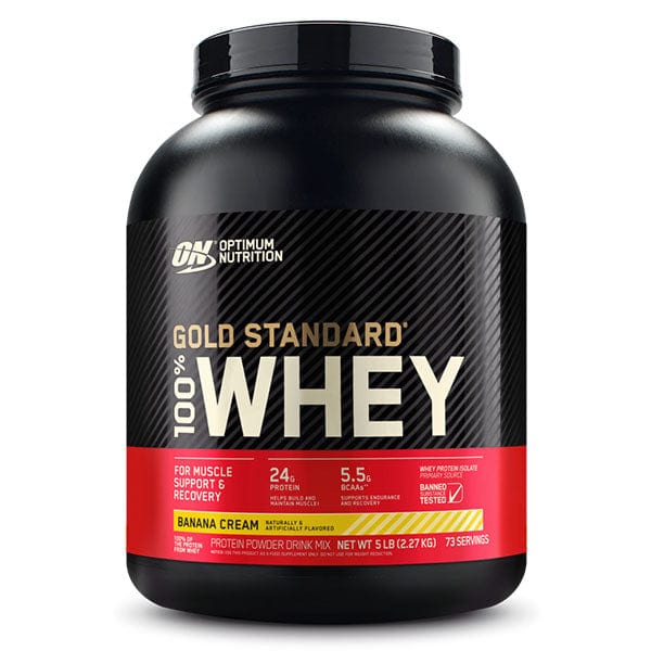 Optimum Gold Standard 100% Whey Protein, 5 lbs